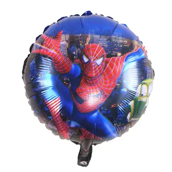 

25pcs/lot Solid Spider-Man Aluminum Ballons Foil Balloons Balloon Wedding Birthday Party Balloons