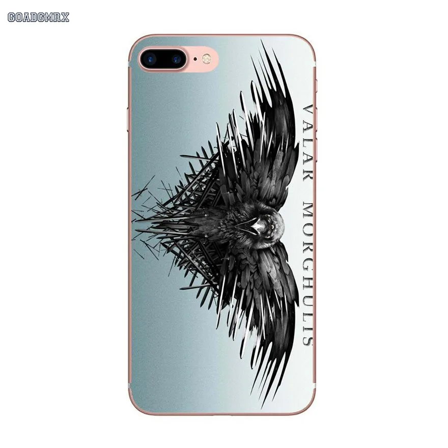 Для Samsung Galaxy S2 S3 S4 S5 Mini Alpha S6 S7 edge S8 S9 Plus J1 Grand Prime TPU прозрачные чехлы Valar Morghulis дешевый