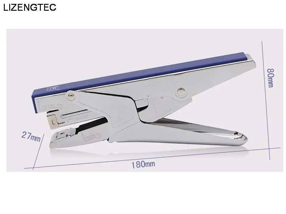 shipping lizengtec ручной металлические плоскогубцы степлер скобы Бумага документа для школы и офиса фабричное производство