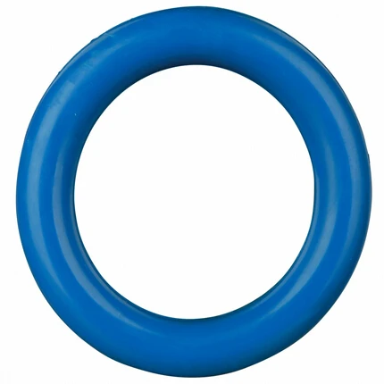 Натуральный каучук Твердые Супер Прочные укусы устойчивые круглое кольцо 15 см Pet резиновая игрушка для собак Кольцо