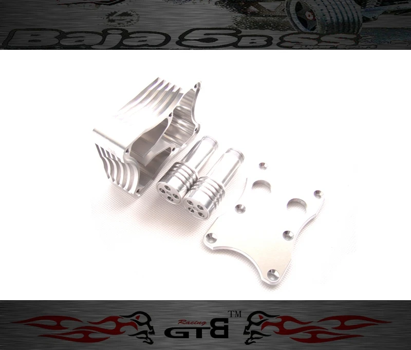 

GTBracing GR BOX Integration Exhaust for hpi km rv baja 5b ss 5t 5sc
