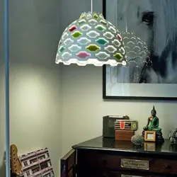 Современные LC ставни подвеска лампа света металла нордический дизайн свет дома столовая Ресторан отеля чердак бар офис