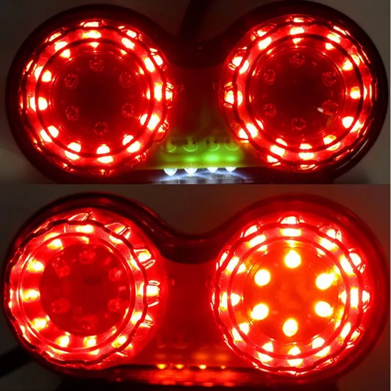 Задний светильник для BMW Honda Harley мотоцикл 40 LED Сигнал поворота стоп сигналы s