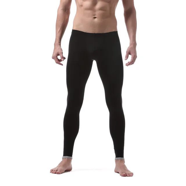 Buy Male Ice Silk Thermal Underwear Men's Long Johns