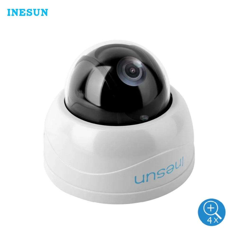 

Inesun Mini PTZ IP Camera 2MP 5MP Super HD 4X Optical Zoom PTZ Camera Indoor Security Camera Onvif2.4 IR Night Vision IP Camera