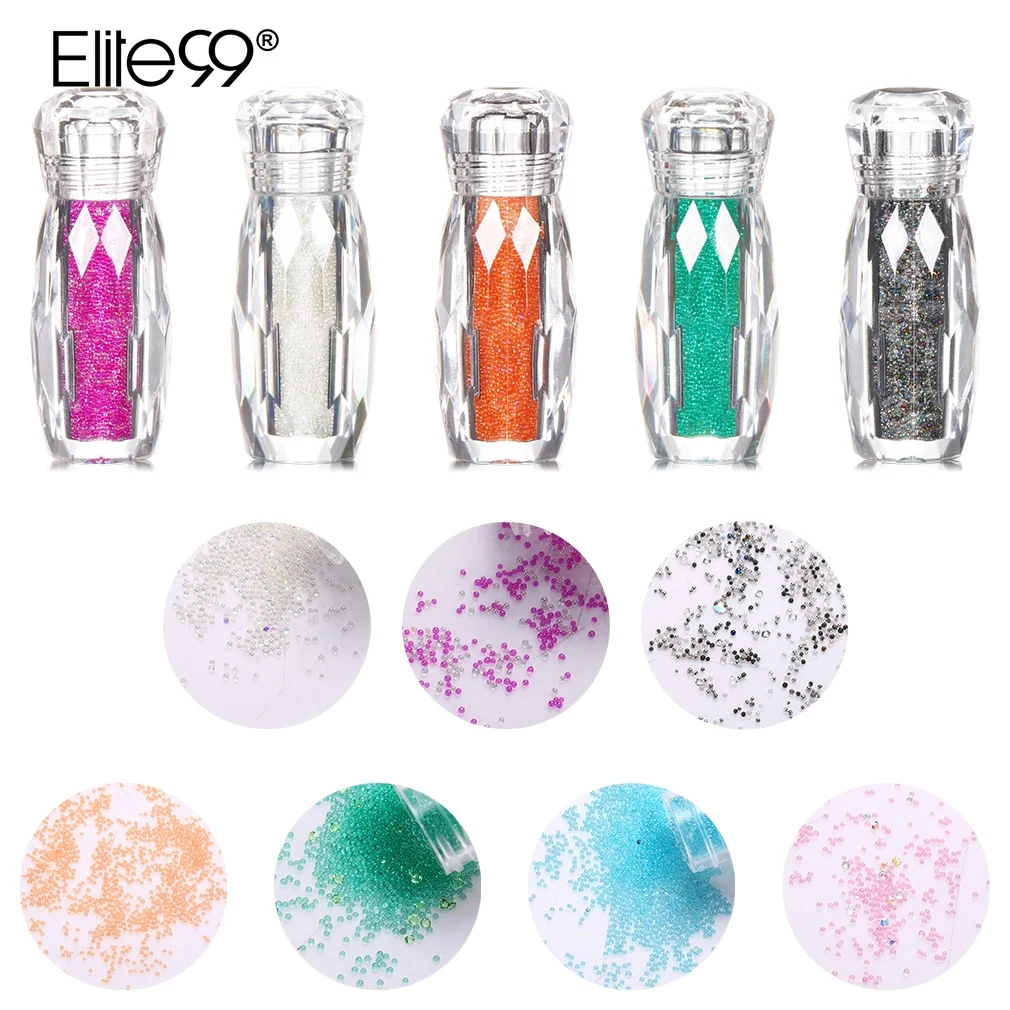 

Elite99 Nail Art Bead Rhinestones for Nails DIY 3D Nail Decorations For UV Gel Polish Rhinestones Decor All For Manicure