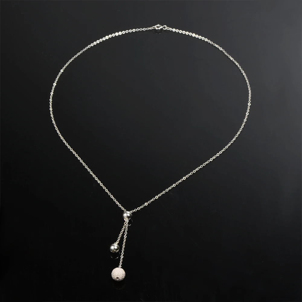 Stock 18 Inch Sterling Silver 925 Necklace Special Caimao Jewelry Free Shipping