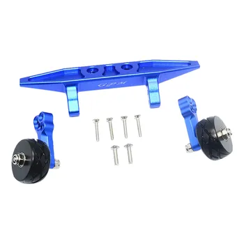 

Rear Double Wheel Wheelie Bar Kit for Traxxas RUSLTLER 4X4 VXL 67076-4 RC Car 6.27