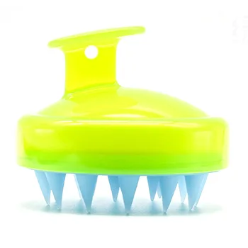 

Portable Hair Washing Comb Silicone Head Massage Scalp Shampoo Shower Brush Bath Relaxation Cleaning Brush Beauty