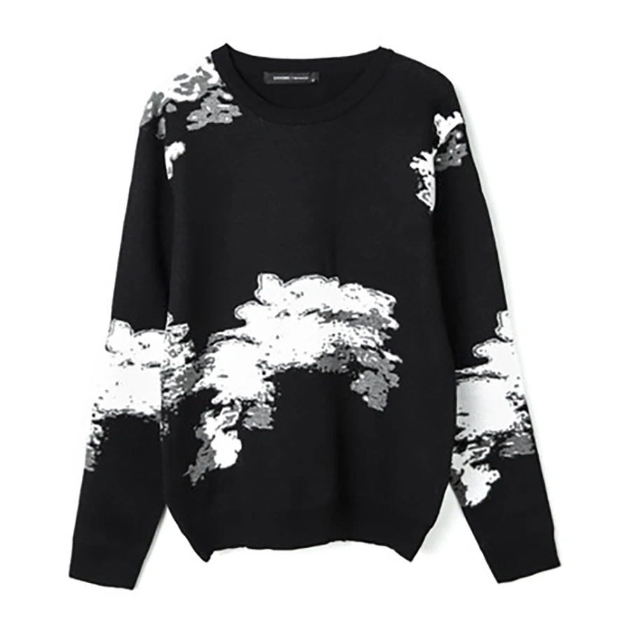 

High Neck Pullover Sweater New Winter Wool Sweater Men Plus Size Knitted Warm Korean Style Men Modis Erkek Mont Clothing 50MY38