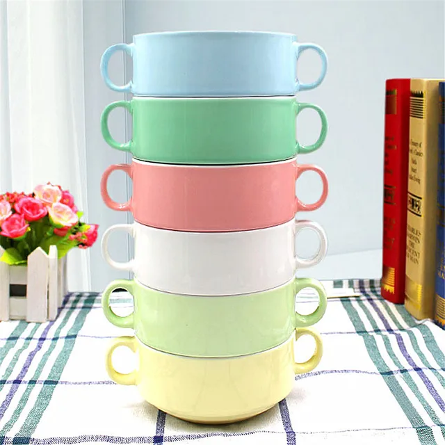 Handle Soup Bowl 300ml Microwaveable Containers Soup mugs ceramic ... Handle Soup Bowl 300ml Microwaveable Containers Soup mugs ceramic ...