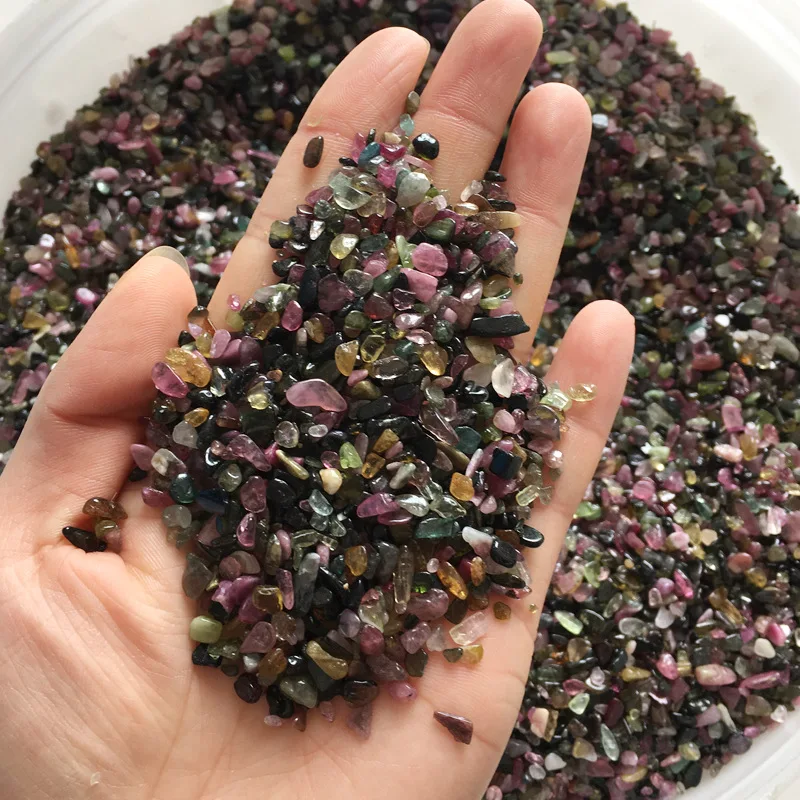 50 г натуральный кристалл цвета Rubellite красный турмалин гравий Рок Кварц необработанный драгоценный камень образец минерала Аквариум Украшение из камня