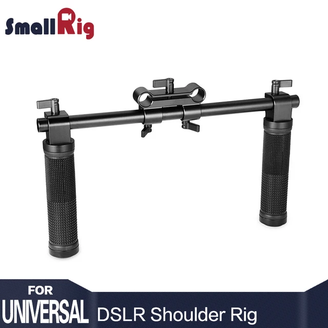 $US $77.61  SmallRig Camera Hand Grip Handles for Dslr 15mm Shoulder Rig System Dslr Cameras Follow Focus - 099