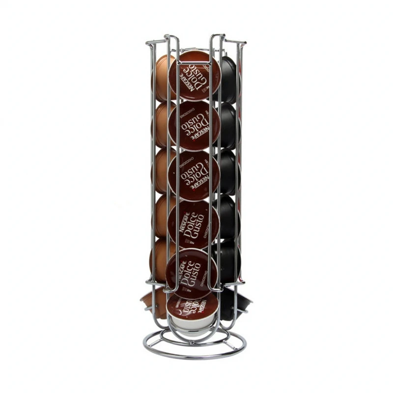 

1PC Coffee Pod Holder Rack Coffee Capsule Stand Capsules Storage for 18 PCS Dolce Gusto Capsule