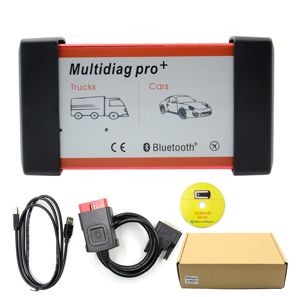 Multidiag Pro+ Bluetooth Автомобильный диагностический сканер для грузовиков vd tcs pro plus OBDII OBD2 сканер. R3 Keygen версия