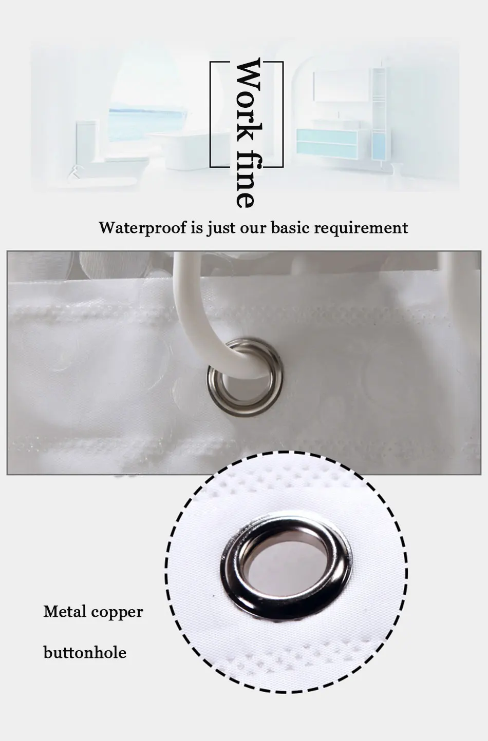 UFRIDAY брендовая прозрачная занавеска для душа Ева 3D каменный узор водостойкая занавеска для ванной s для занавесок s ванная комната шикарные экраны для ванной