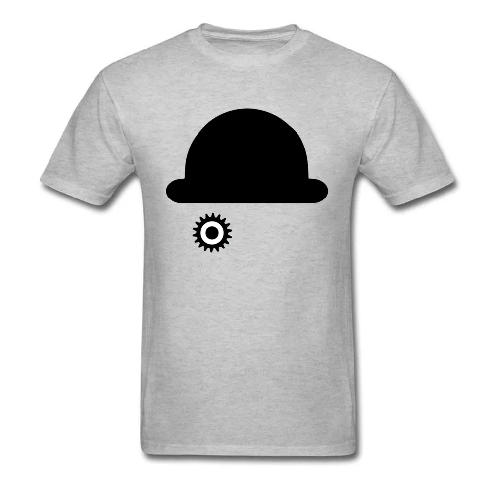 O-Neck Clockwork Orange 23515 100% Cotton Men T-Shirt Casual Short Sleeve Tops Tees 2018 New Camisa Tops & Tees Clockwork Orange 23515 grey