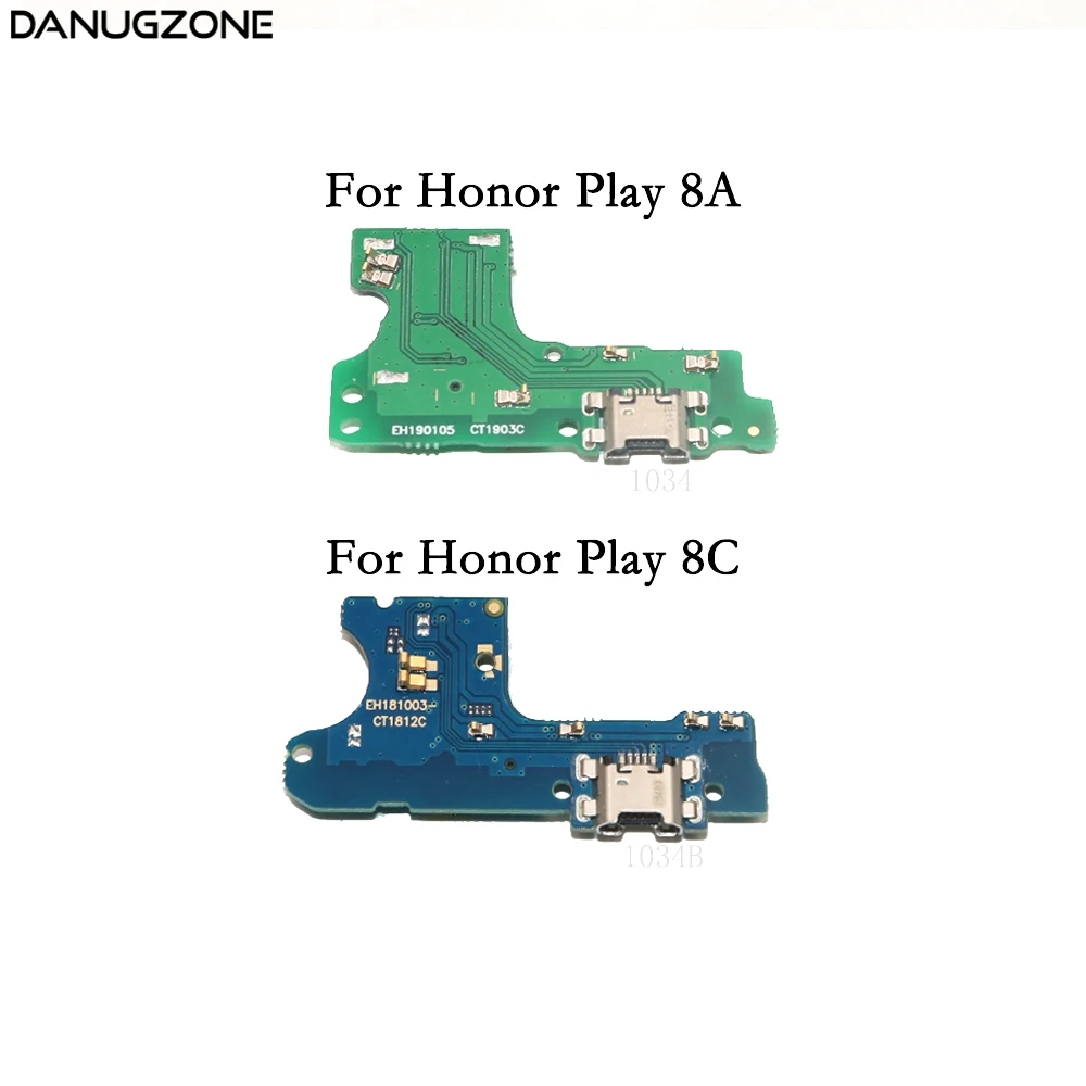 

USB Charging Port Dock Plug Socket Jack Connector Charge Board Flex Cable For Huawei Honor Play 8C BKK-AL00/10 / Honor Play 8A