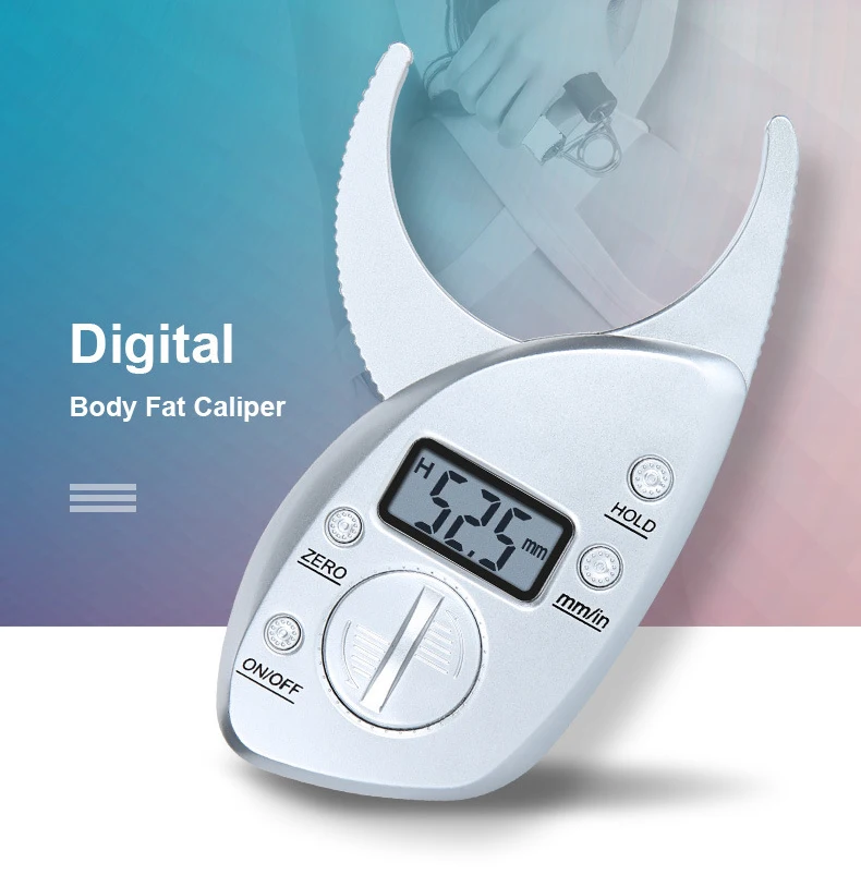 

Drop shipping Digital body fat caliper skinfold caliper body fat tester skin fold PLICOMETRO medical caliper