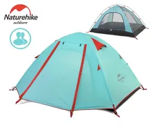 Naturehike сверхлегкий 2 человек палатка двойной слой Открытый палатки кемпинга,пешего похода палатка,туристические палатки