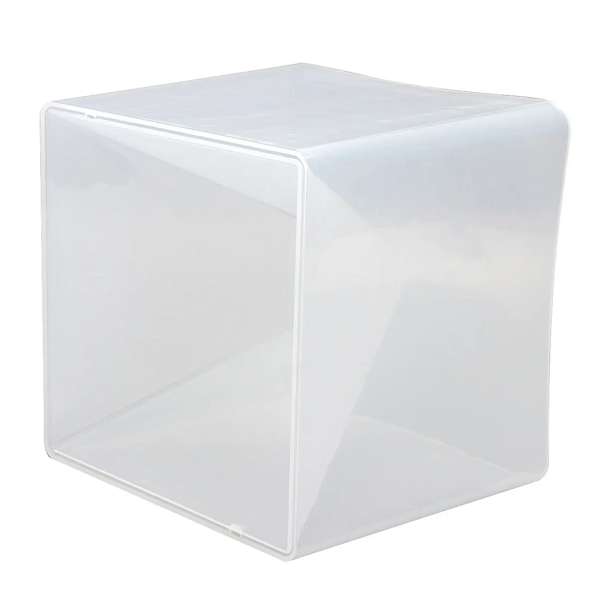 1pc x Super Pyramid Silicone Mould DIY Resin Craft Jewelry Mold + Plastic Frame