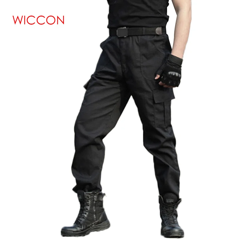  2020 Men Military Tactical Cargo Pants Men Army Tactical Sweatpants High Quality Black Working Men 