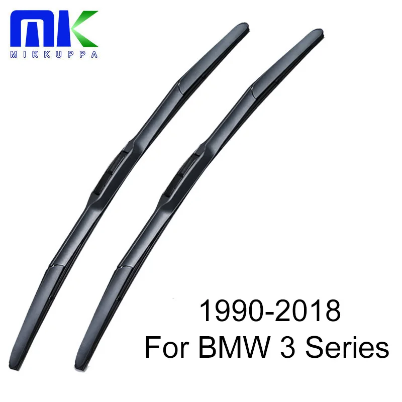 Mikkuppa Wiper Blades For BMW 3 Series E36 E46 E91 E92 E93 F31 F34