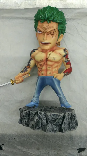 Best Price 16cm One piece Roronoa Zoro Anime Cartoon Action Figure PVC toys Collection figures for friends gifts