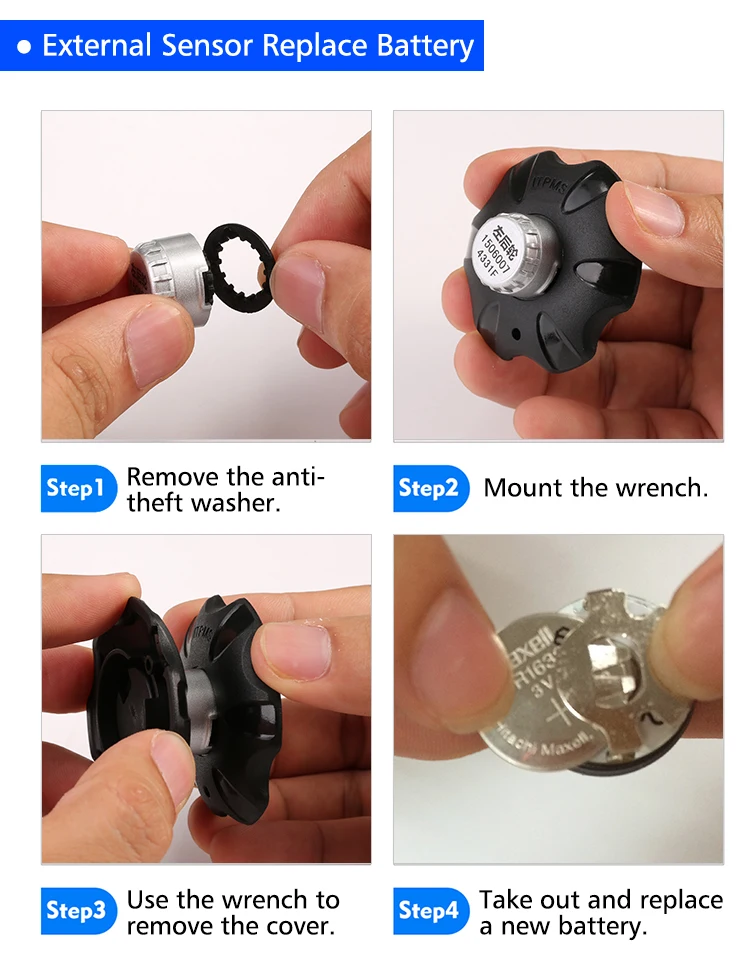 Tire Pressure Monitor TPMS U912 Toyota 7