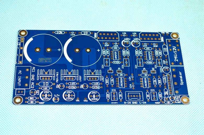 LM3886 Плата усилителя 68 Вт + DC servo 5534 независимый op amp двойной AC22 28V усилитель
