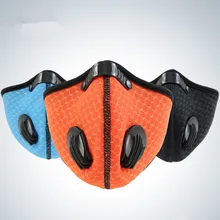 Езда на открытом воздухе пыль и туман 3D обучение дышащая сетка для принта маски