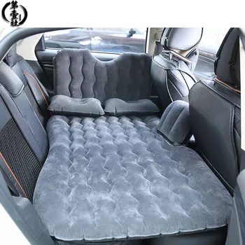 

Interior Accessaries Vehicle Car Travel Bed SUV Back Seat Cover Air Inflatable Mattress Air Bed Pillow Camping Outdoor Kids
