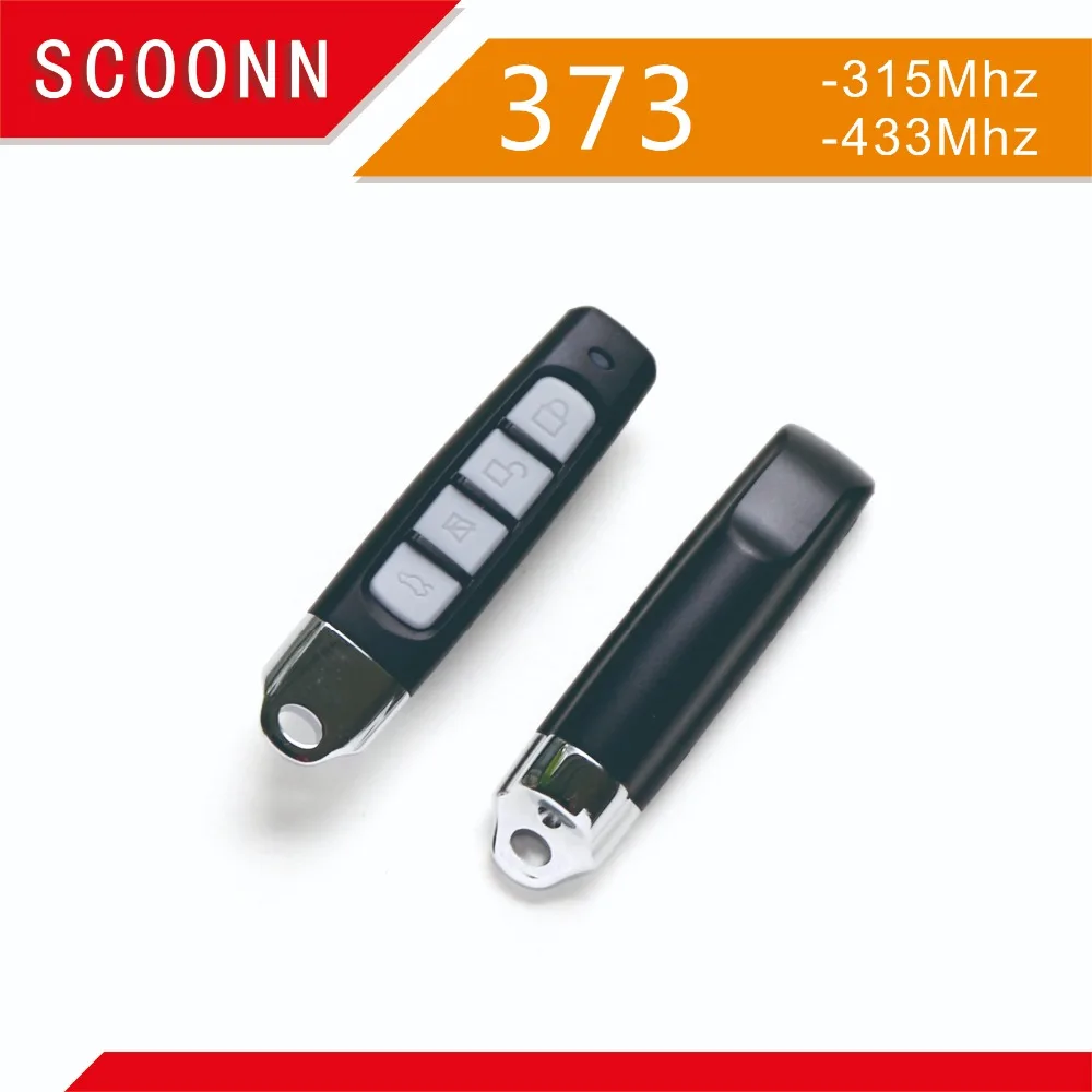 

NEWEST 4 Channel Cloning Garage Door Remote Control with Fixed face to face copy adjustable 433MHZ sk373