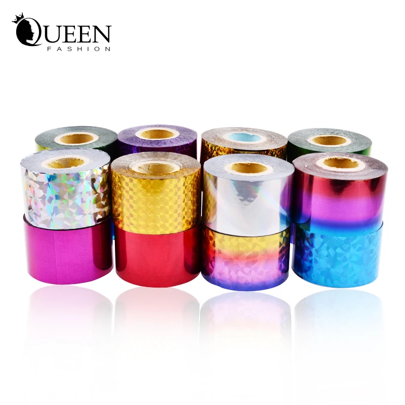

2 rolls 66Colors Options Hot Nail Art Foils 4cm*120m Nail Transfer Foil Paper UV Gel Polish DIY Nail Beauty Decoration Supplies