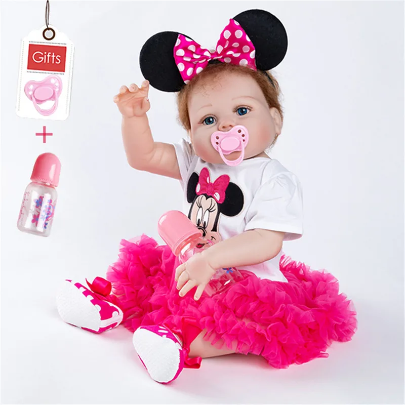 

2019 New Lol Dolls Cute Bebe Reborn Soft Dolls Surprise Gift For Baby Silicone High Quality Babies Toddler Doll