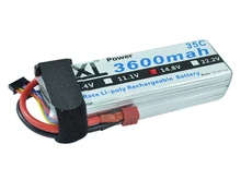XXL Lithium Polymer Battery 3600mah 14.8V 4s 35C-70C RC Lipo battery For Drone Helicopter Airplane Quadcopter