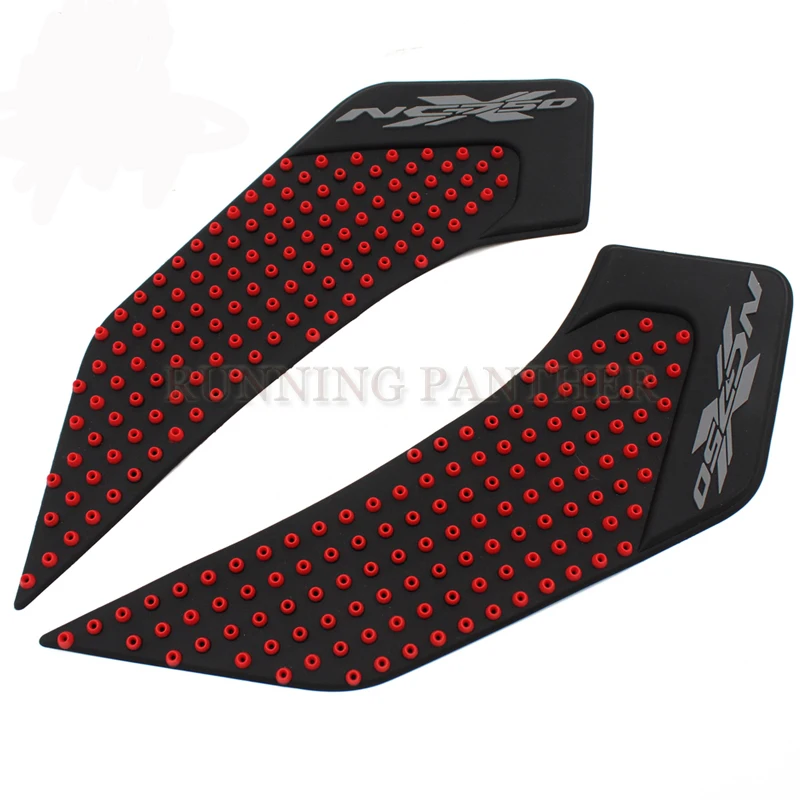 

Red Color Tank Traction Tank Pads Knee Protector Kits Fits For Honda NC750X Models 2014 2015 2016 Year