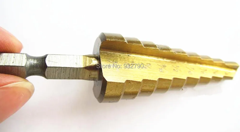 Набор ступенчатых Сверл из быстрорежущей стали 3 шт. 28 размеров промышленный