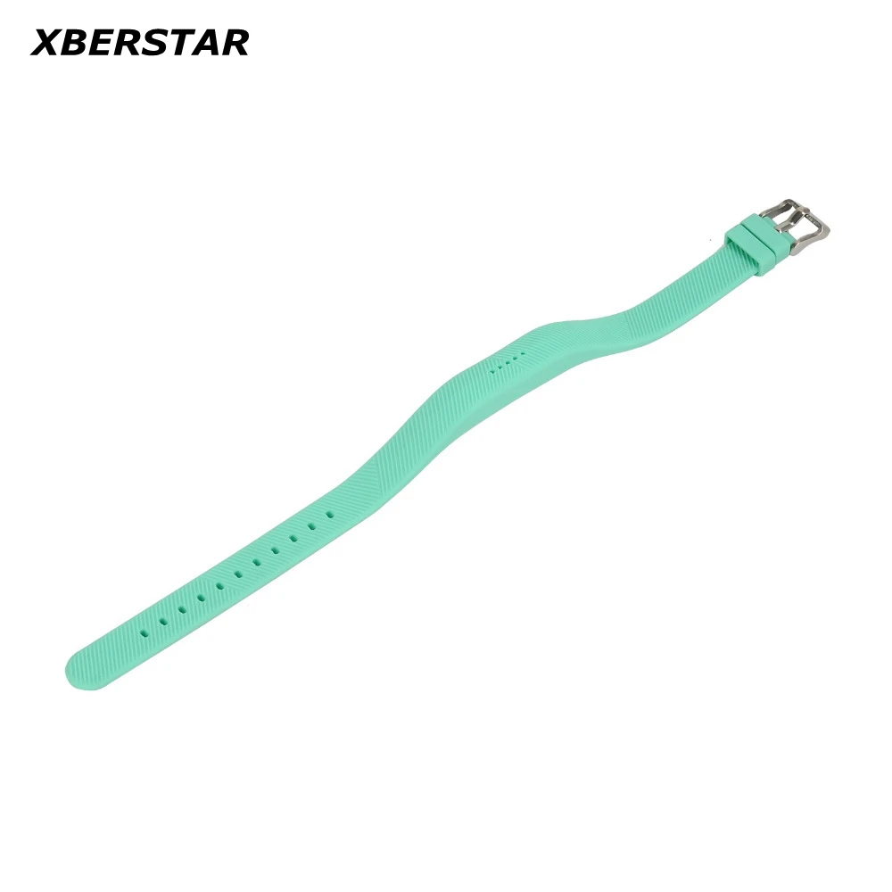 Silicone Wrist Sports Strap Holder Bands for Fitbit Flex 2 w/Classic Buckle