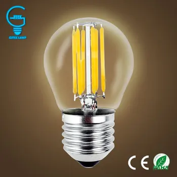 

LED Bombillas Light E27 Dimmable Edison Glass Lamp G45 Led Filament Bulb E14 2W 4W 6W Antique Retro Vintage Led Bulb 220V