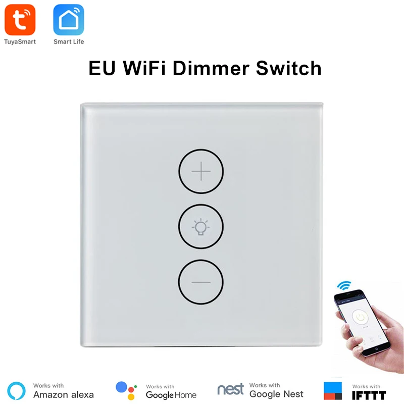 Dimmer SMART WIFI 250W Tuya APP - PUSH - Dimmer