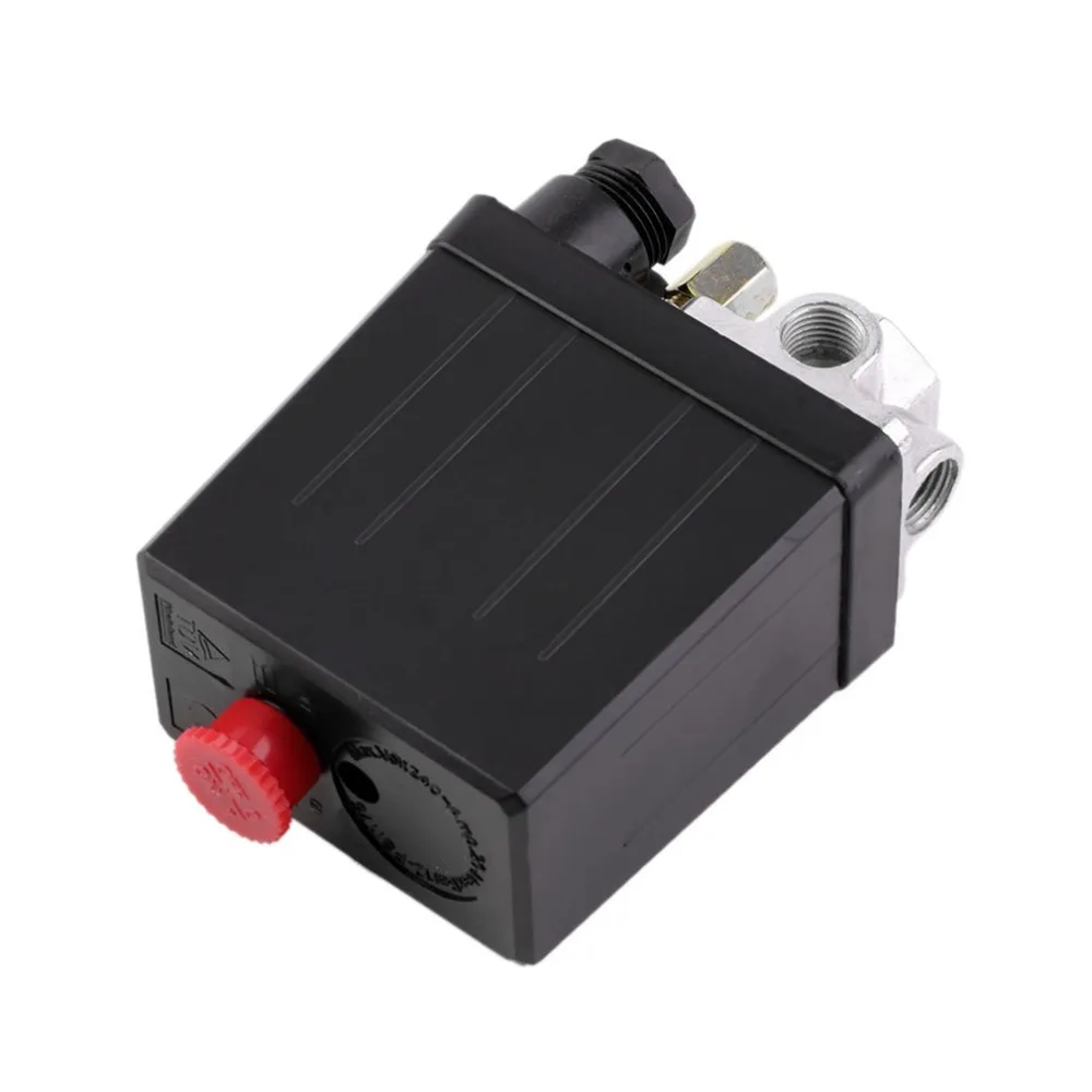 

2017 Air Compressor Pressure Switch Control Valve 90 PSI -120 PSI Convenient Heavy Duty 240V 16A Auto Control Load/Unload