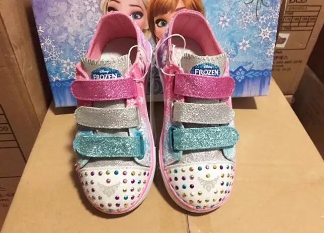 Валвелл экспорт в Корейскую тканевую обувь для девочек кроссовки Детская спортивная обувь