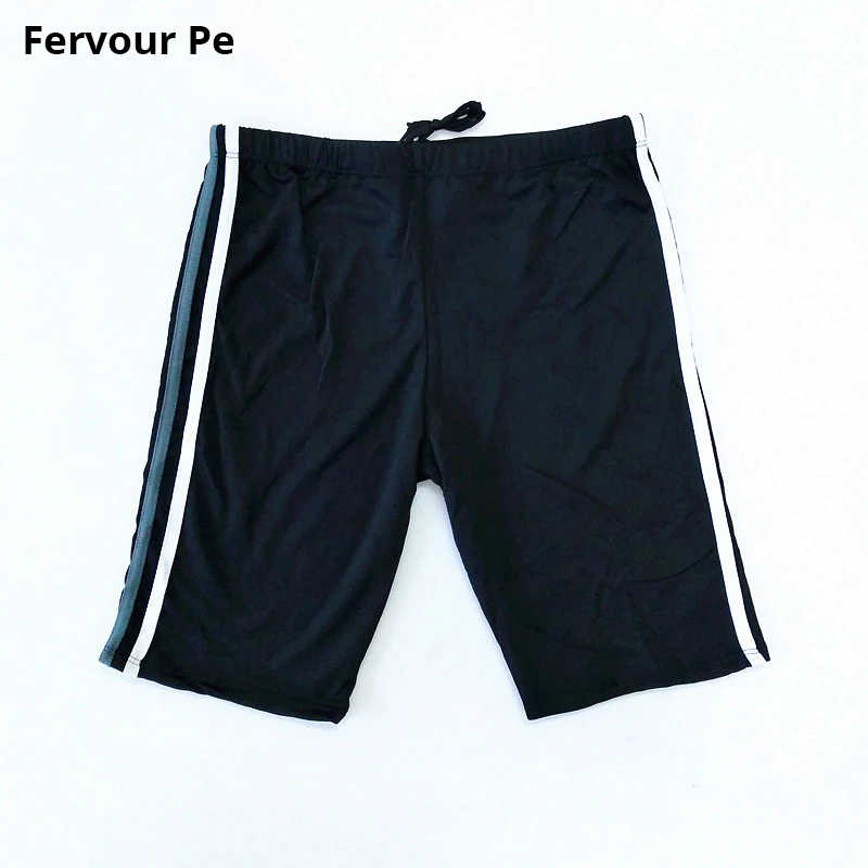 

Men's Board Shorts trunks New arrival Five sub pants Beach Stripe splicing plus size Obesity bathing shorts 80-130KG A18141