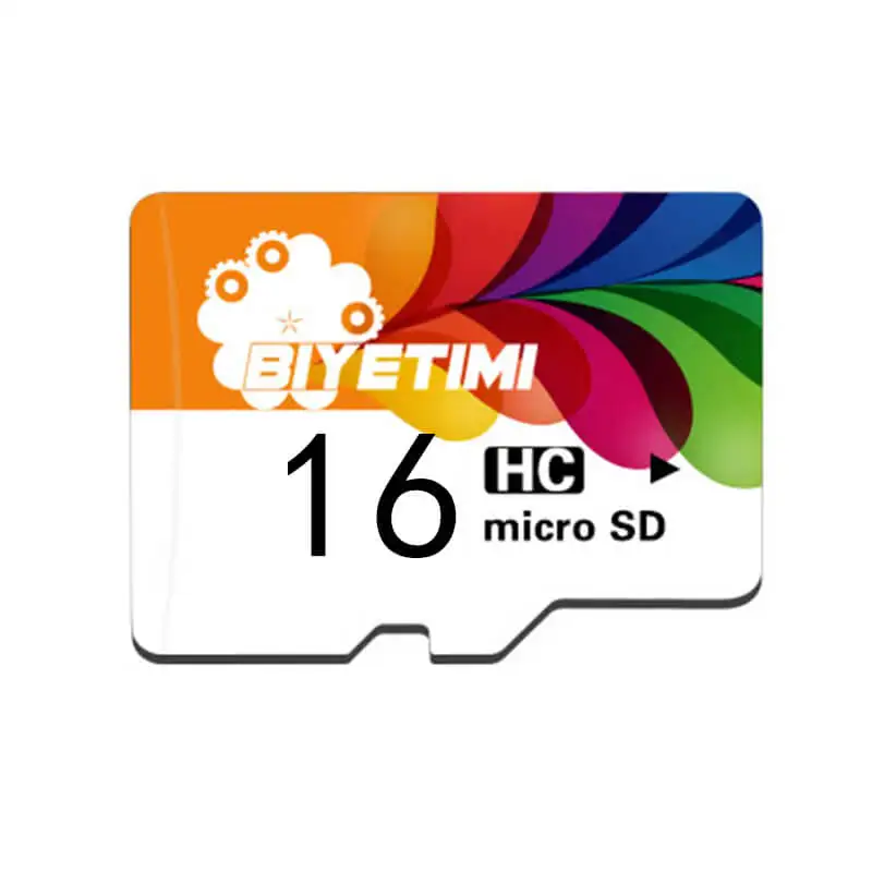 Biyetimi карта памяти micro SD карта 8g 16g 32g 64g mini tf карта класса 10 реальная емкость флэш-карта для смартфона - Емкость: 16 ГБ