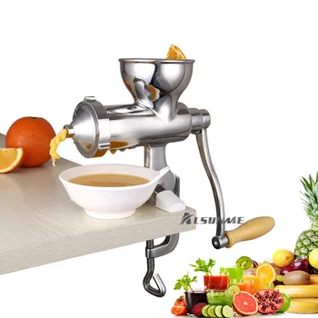 

Manual Stainless Steel Wheatgrass juicer press Vegetable Squeezer