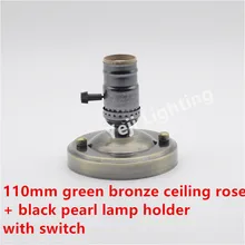 Настольная лампа Эдисон Винтаж Ретро Алюминий ламповый патрон E27 Светодиодная трубка освещение аксессуары оптом "сделай сам"