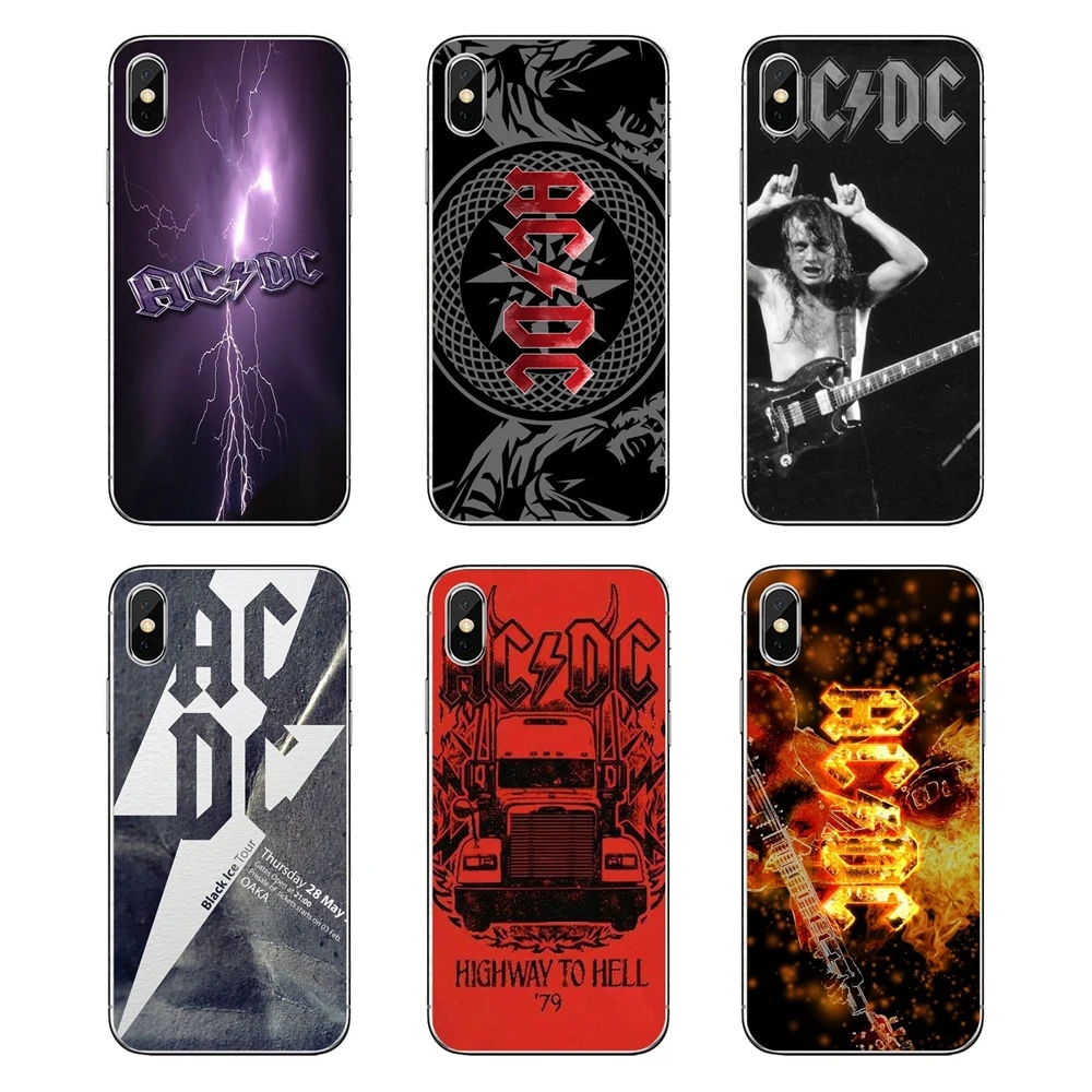 

Transparent Soft Case Covers Music Band ACDC AC DC Malcolm Angus For Xiaomi Mi A1 A2 5X 6X 8 lite SE Pro Max Mix 2 2S 3 Mi5 Mi5S