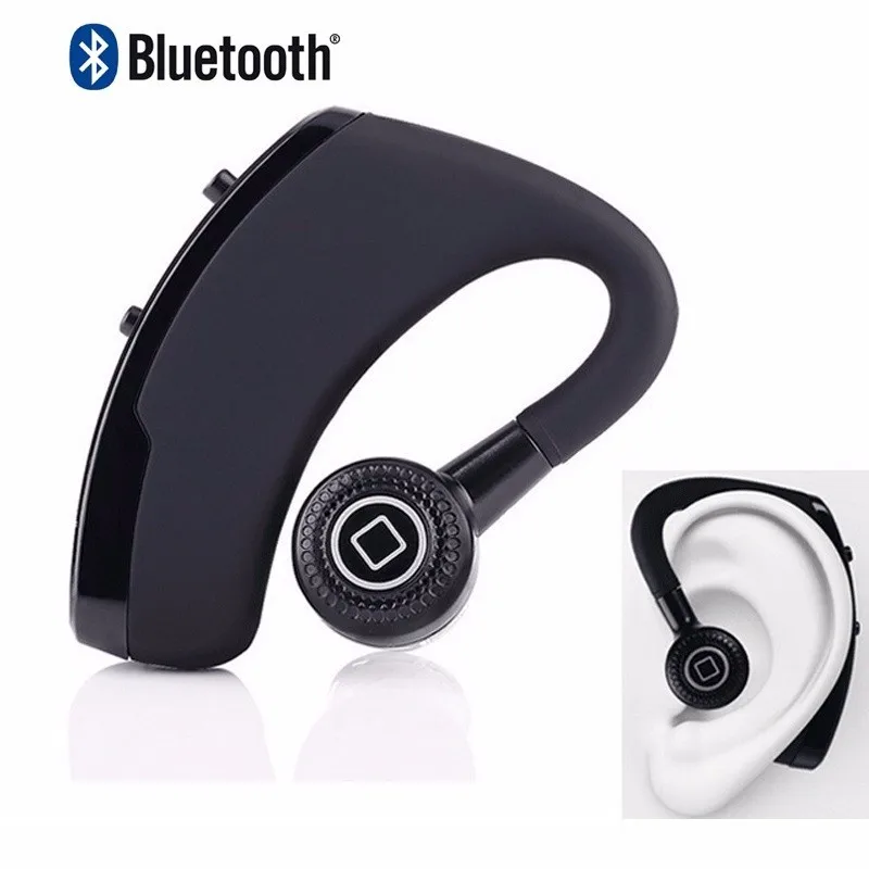 

Newest V9 PK V8 Business Bluetooth Earphone Car Driver Wireless Universal Voice Report Number Handfree Calls Headset Headphones