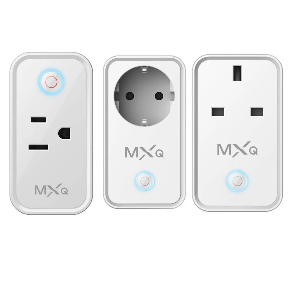 

MXQ SP07 Mini Wifi Voice Control Timing/Countdown Smart Plug Outlets Socket for Amazon Alexa